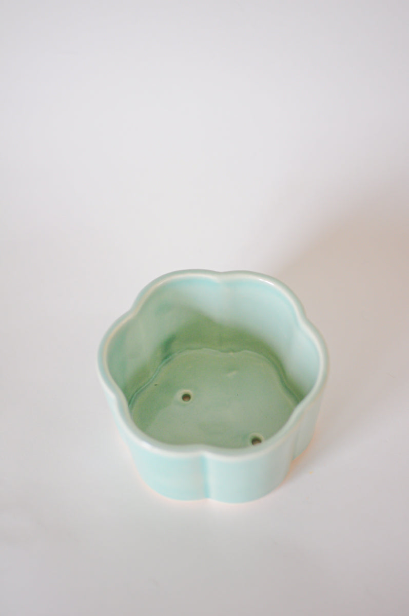 Large Planter — Aqua