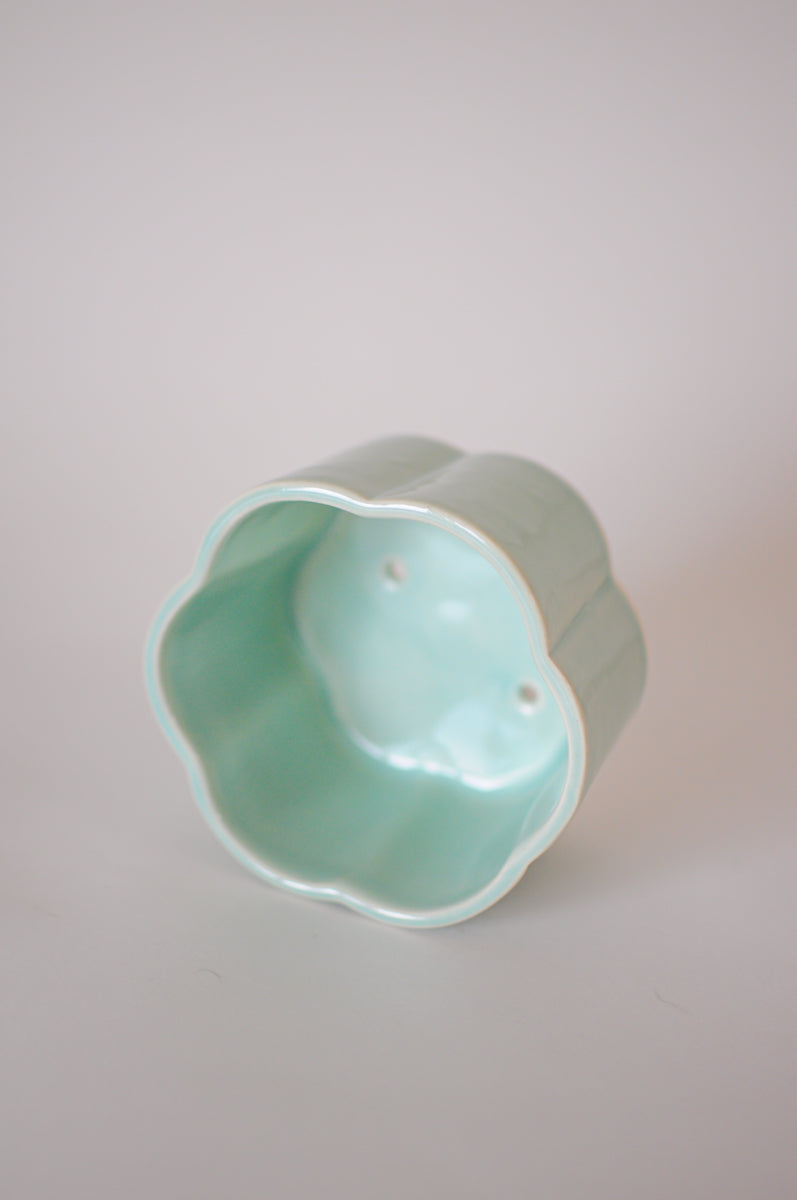 Large Planter — Aqua