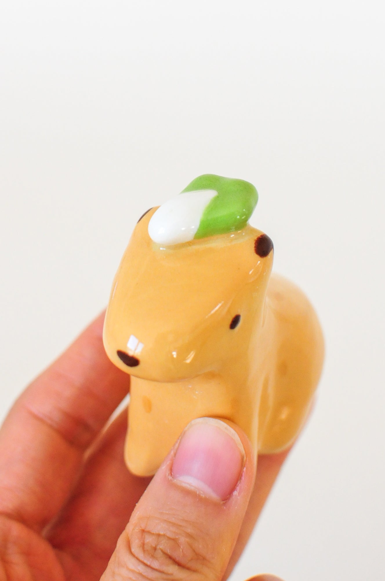 Capybara Figurine — Bok Choy