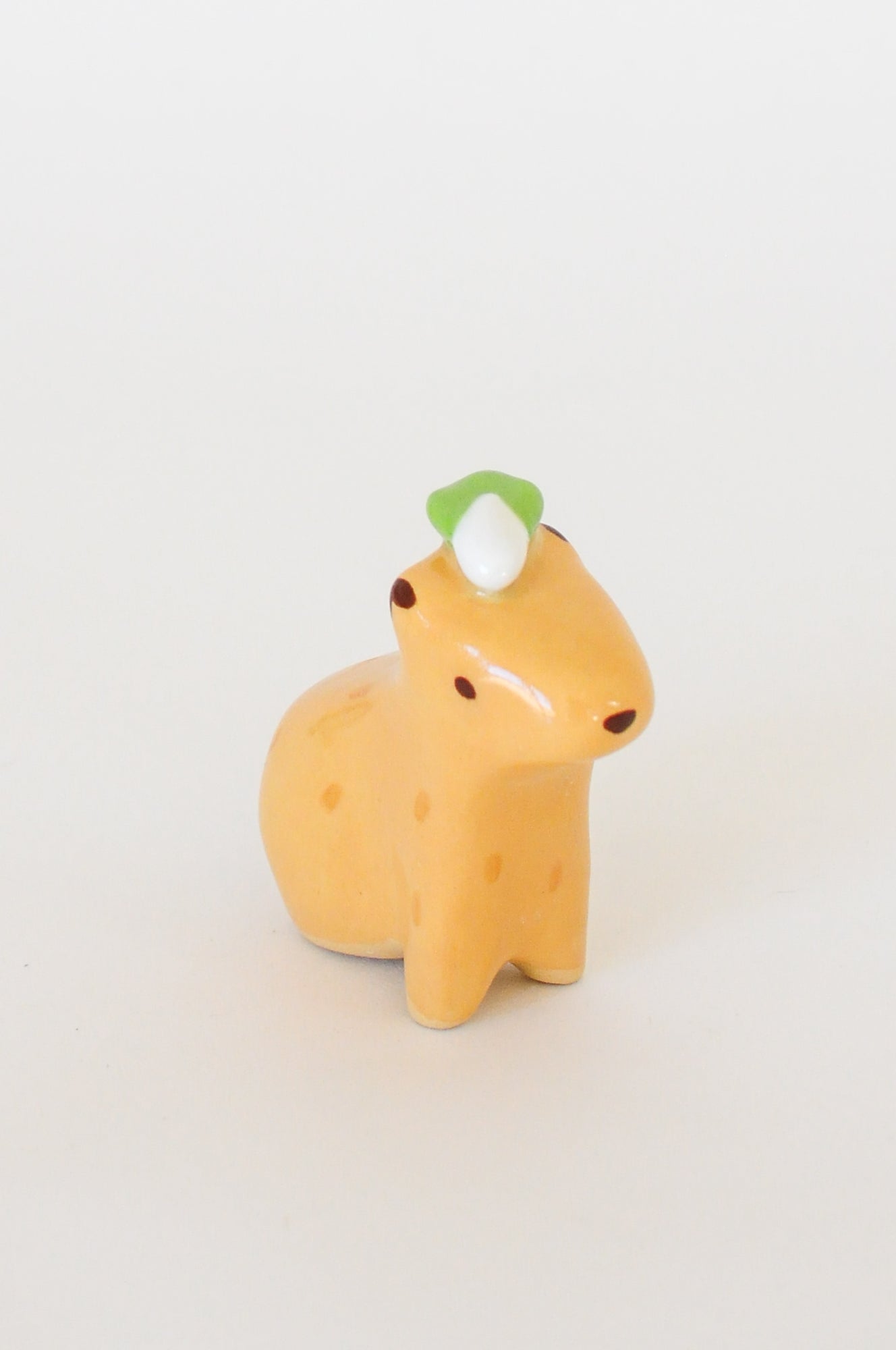 Capybara Figurine — Bok Choy