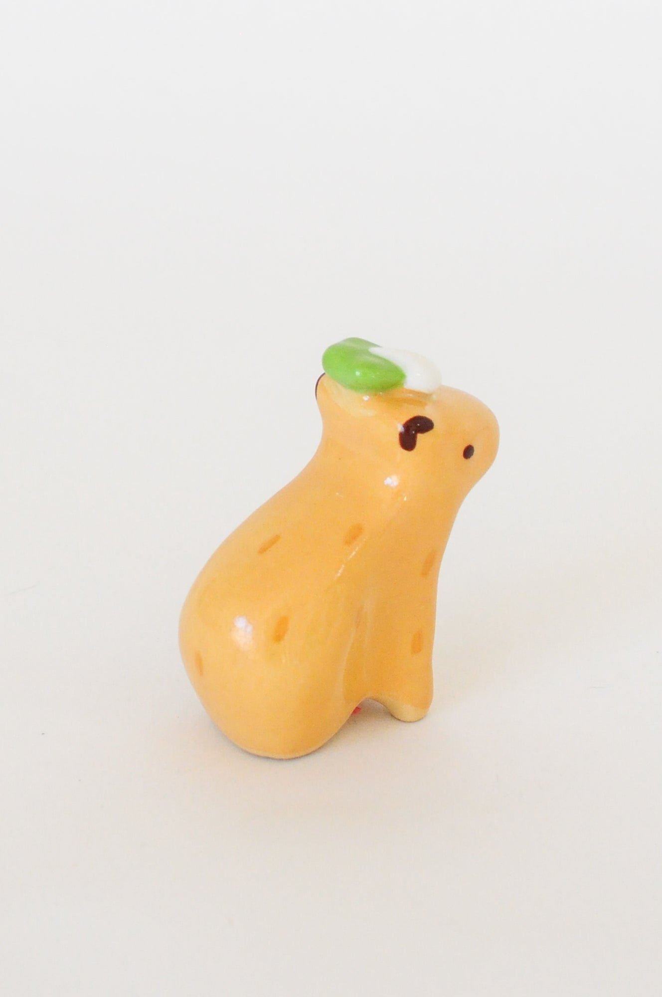Capybara Figurine — Bok Choy