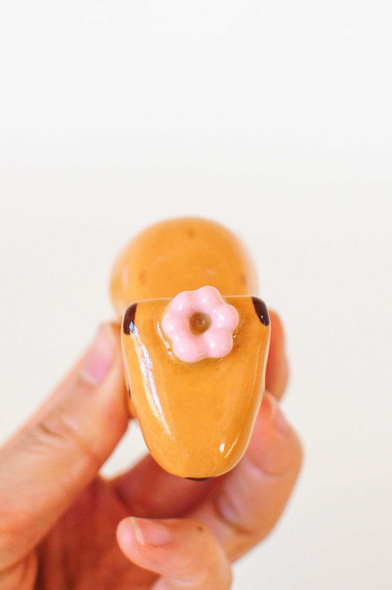 Capybara Figurine — Mochi Donut