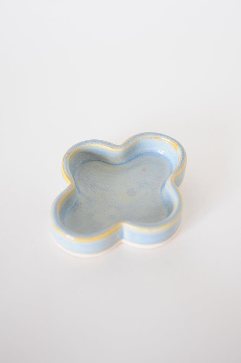 Cross Dish — Smokey Blue