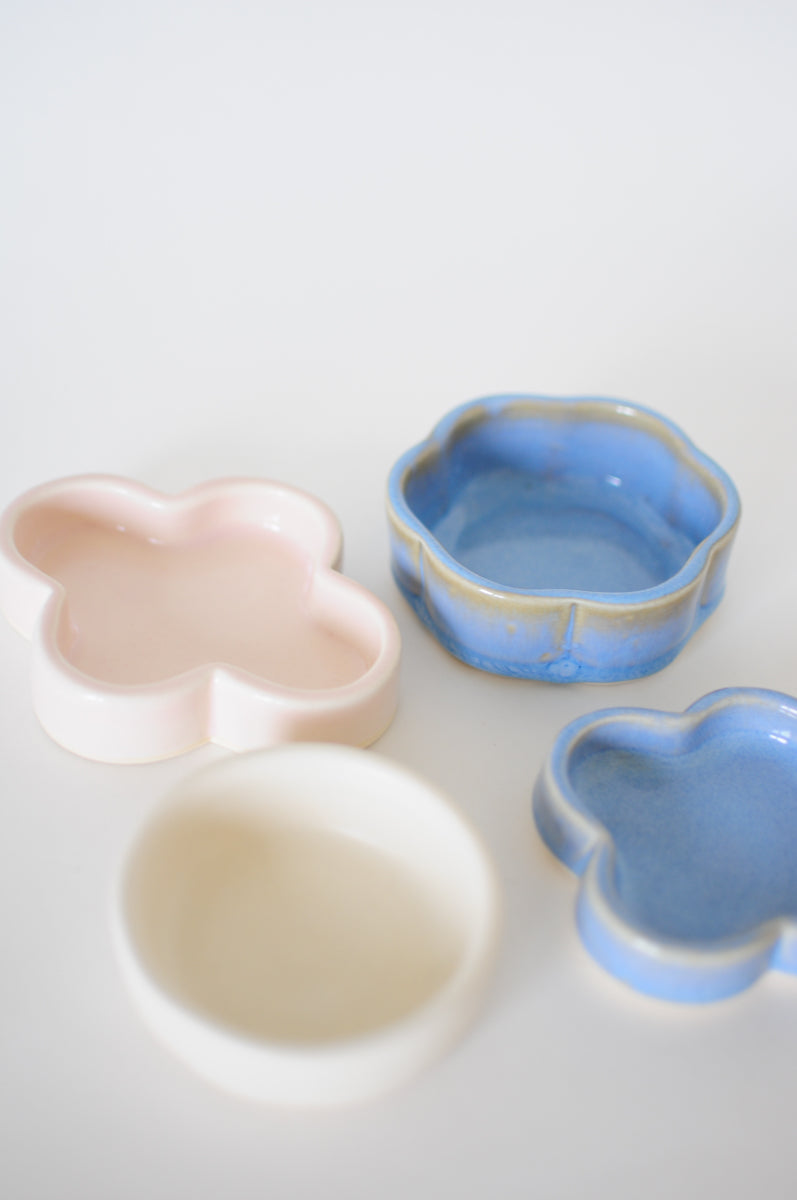 Small Dish Set — Pink & Blue