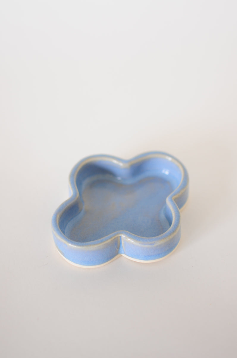Cross Dish — Blue