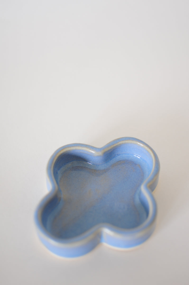 Cross Dish — Blue