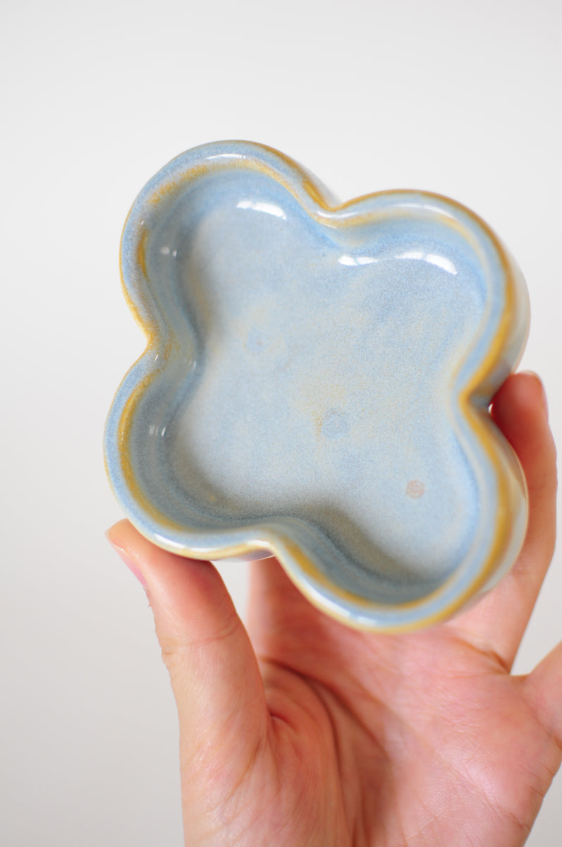Cross Dish — Smokey Blue