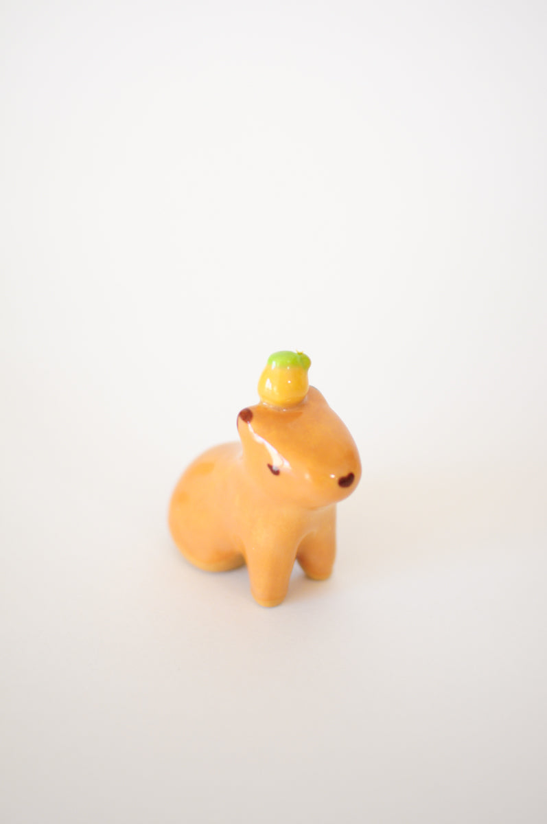 Capybara Figurine — 03, Yuzu