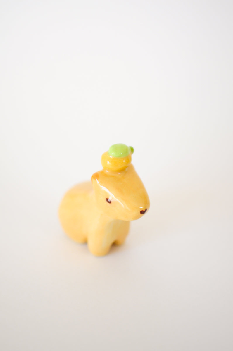Capybara Figurine — 04, Yuzu