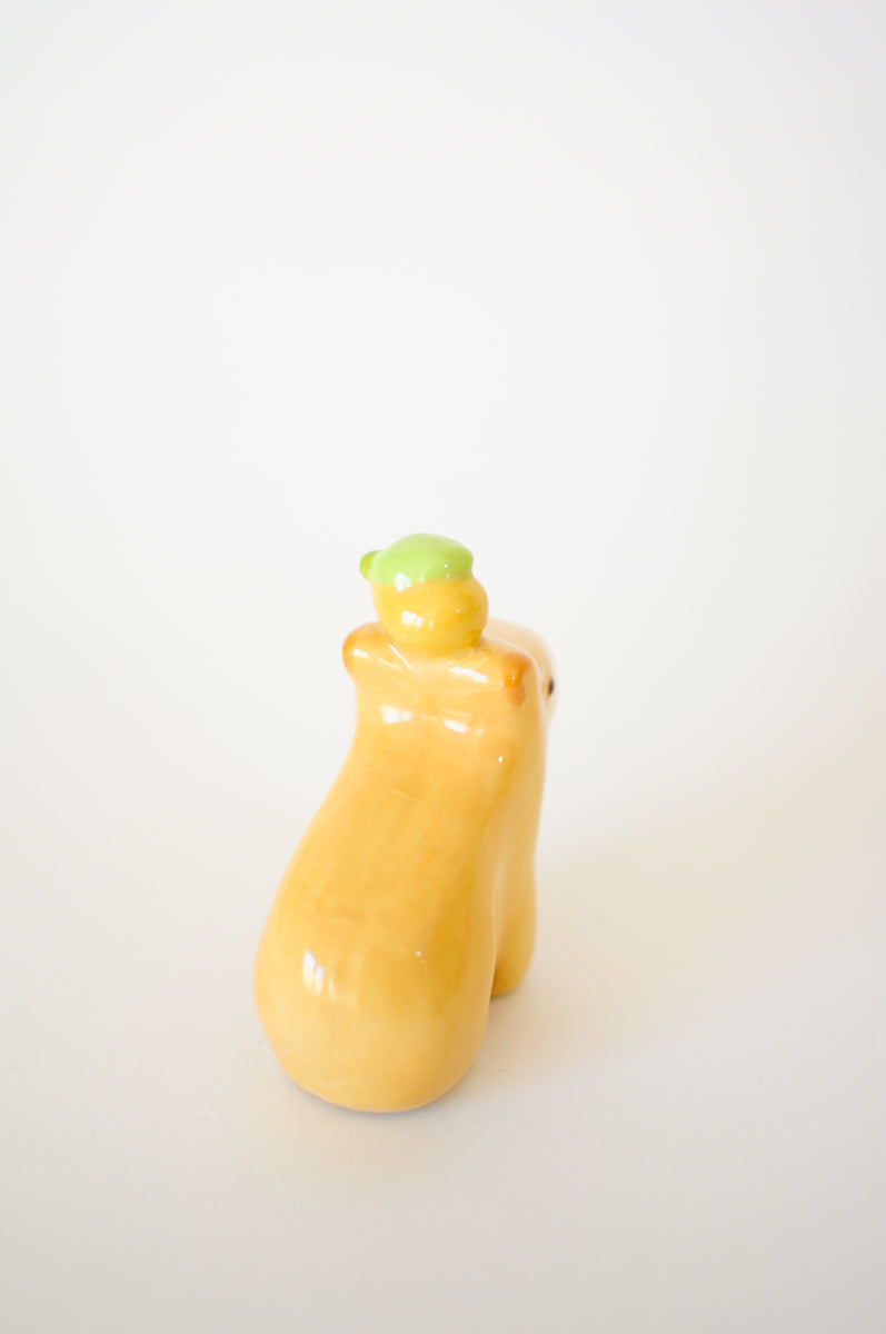 Capybara Figurine — 04, Yuzu