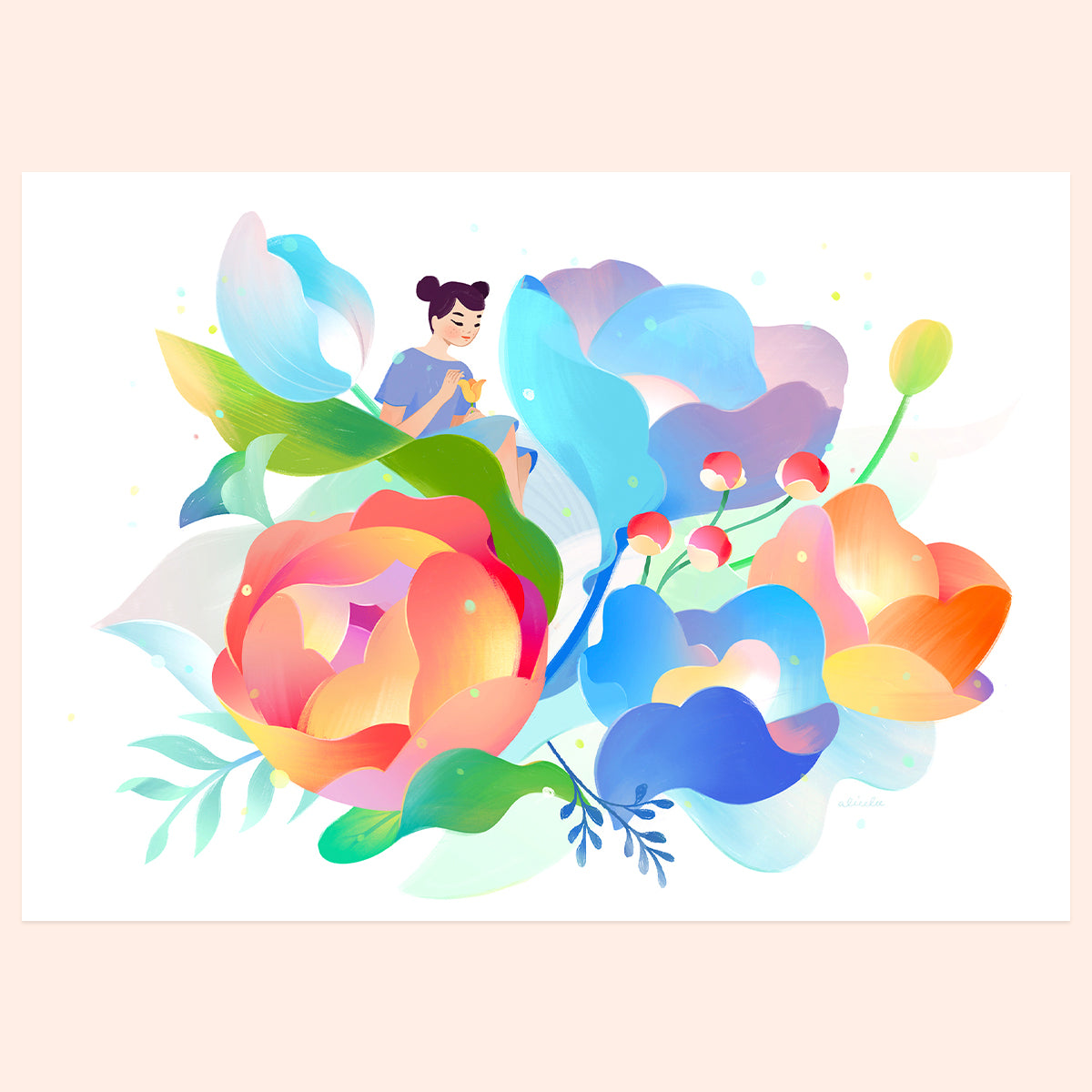 Flower Power Print - 03