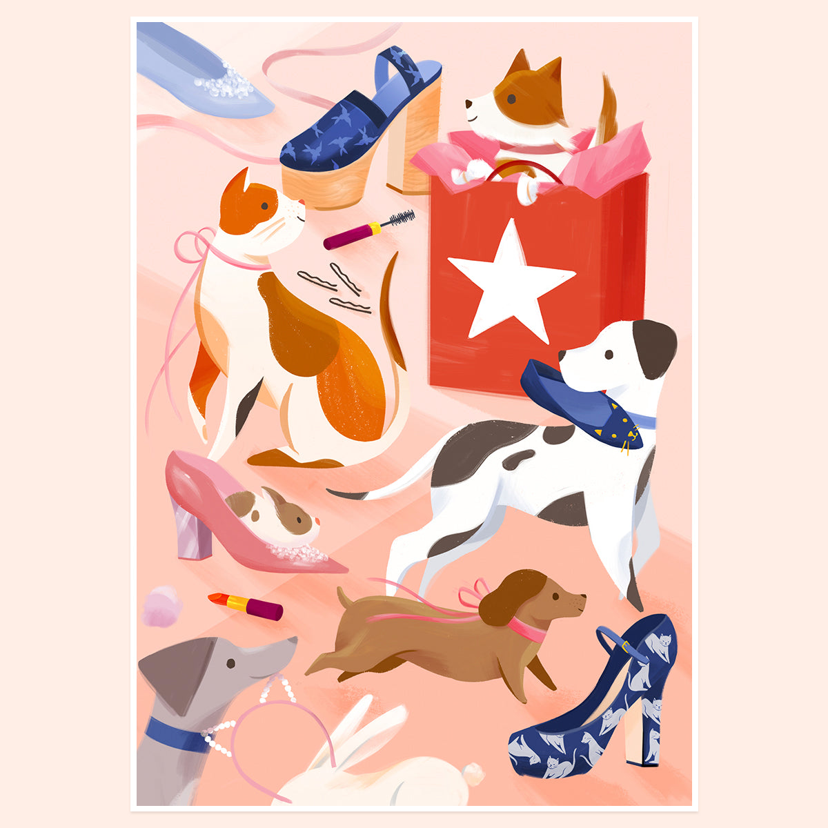 Kitties & Puppies — Print