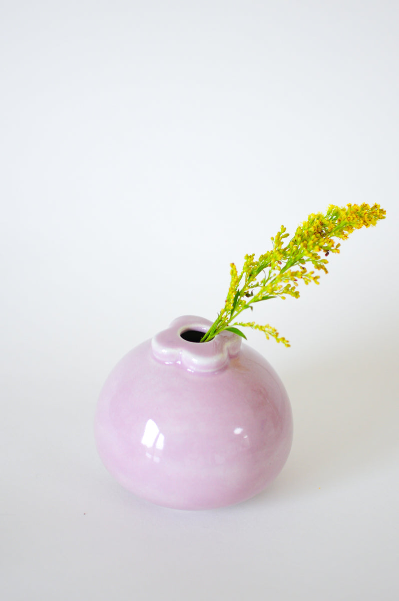 Mangosteen Vase — Purple