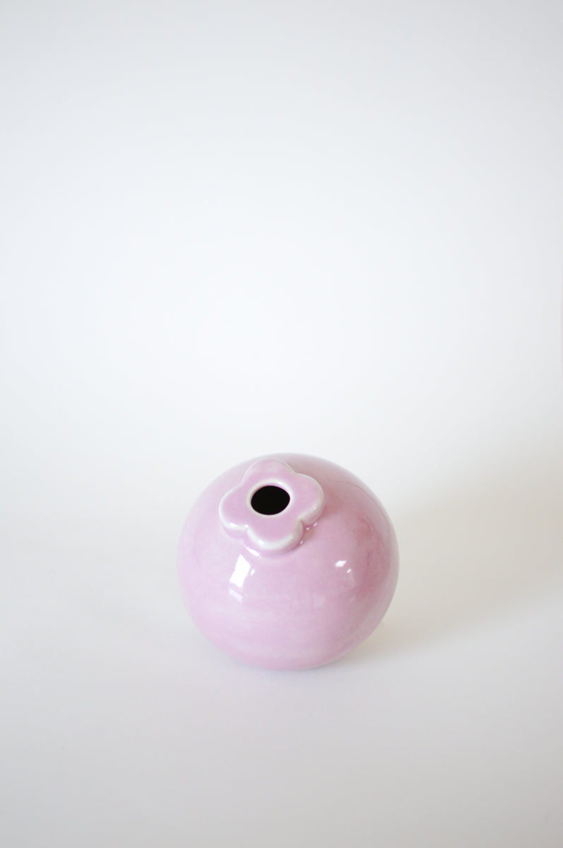 Mangosteen Vase — Purple