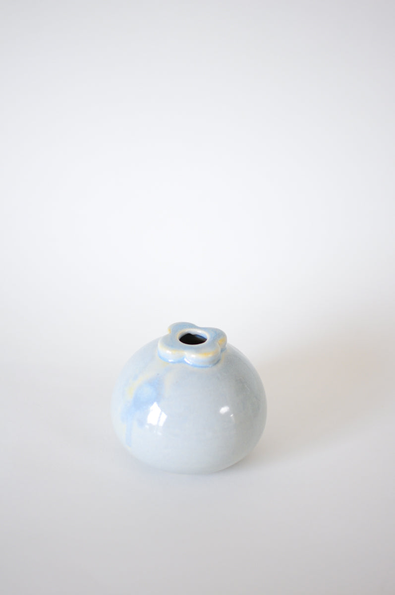 Mangosteen Vase — Smokey Blue