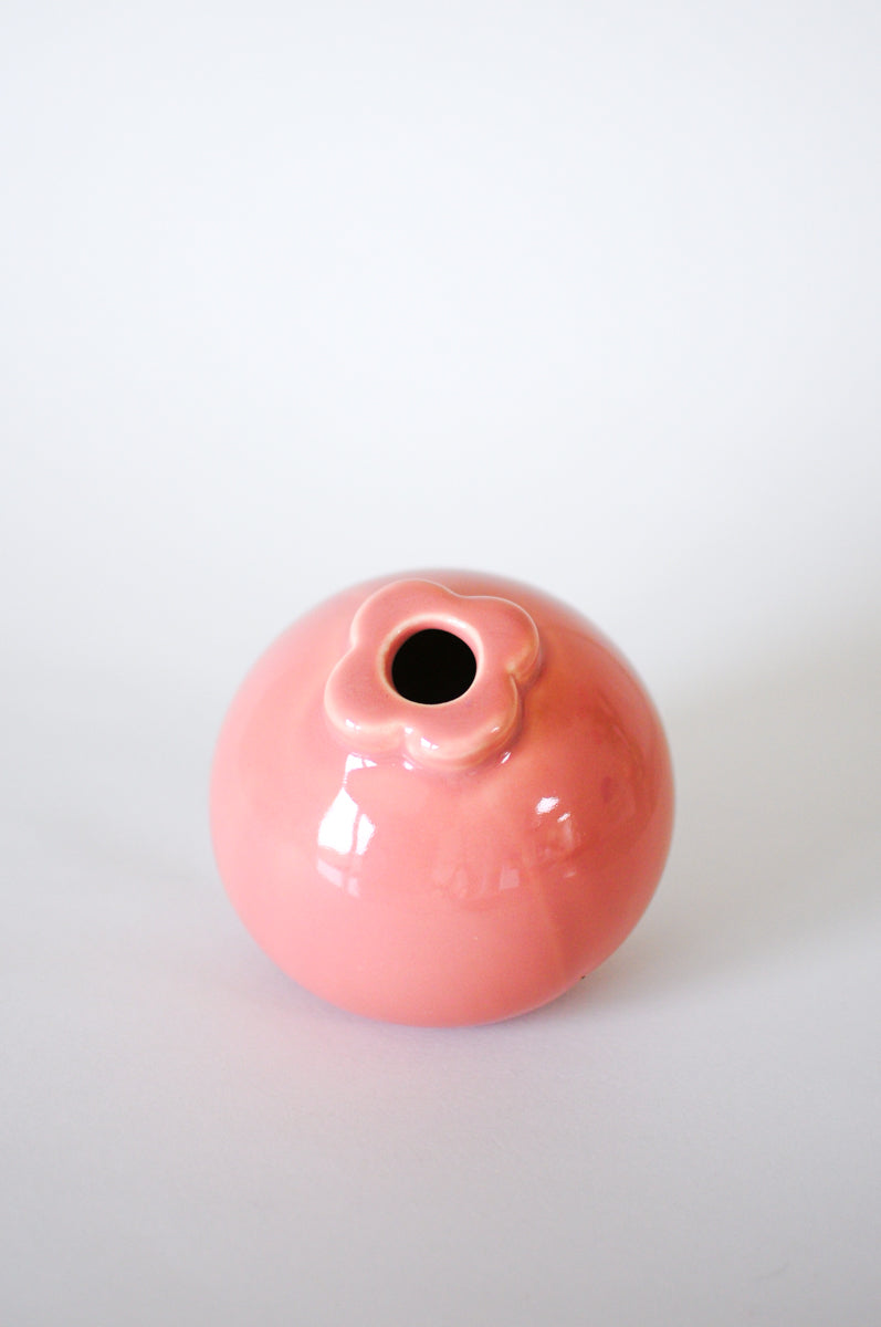Mangosteen Vase — Peach