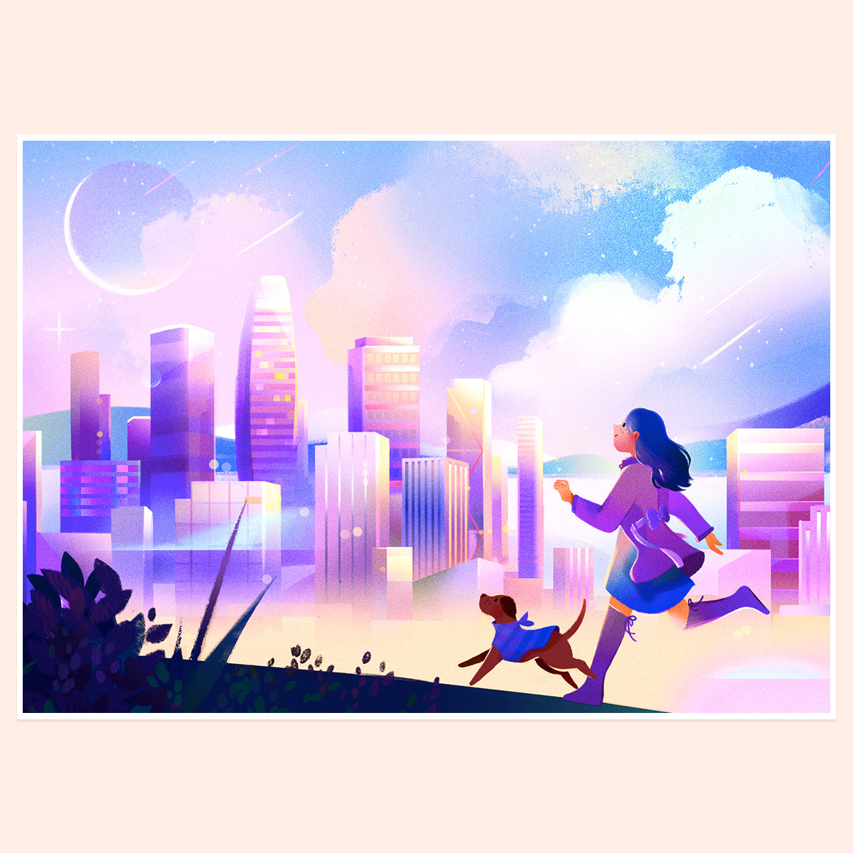 Hello, New Year Print