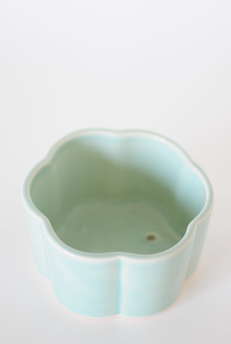 Large Planter — Aqua