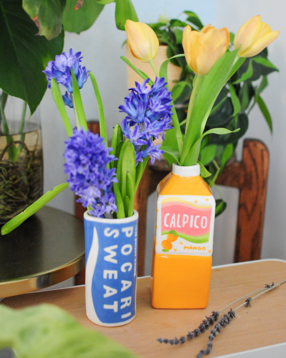 Pocari Sweat Vase