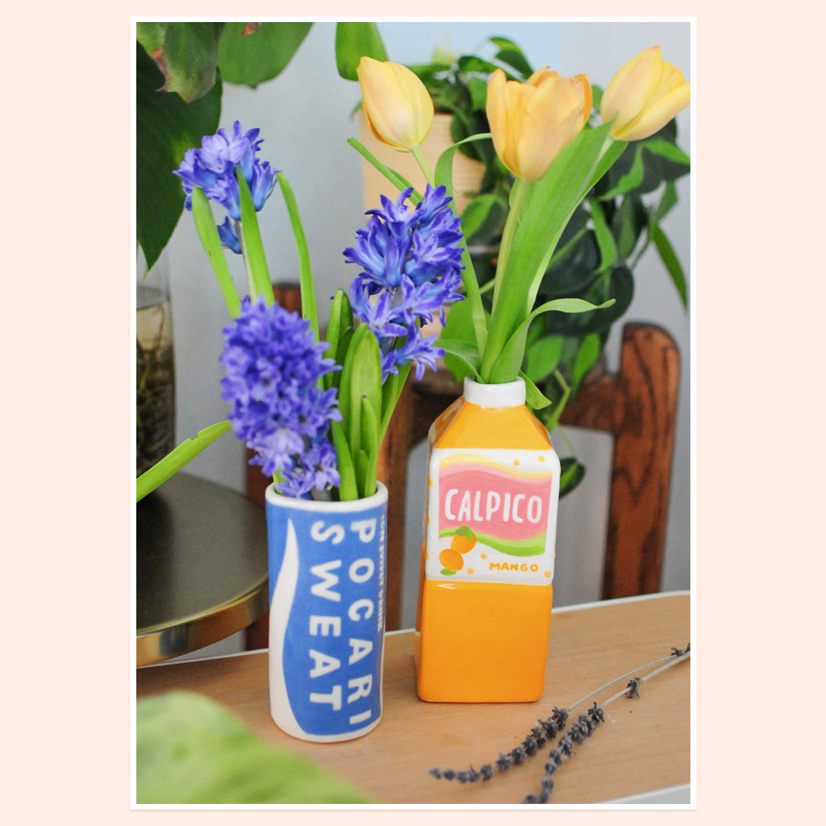 Pocari & Calpico print
