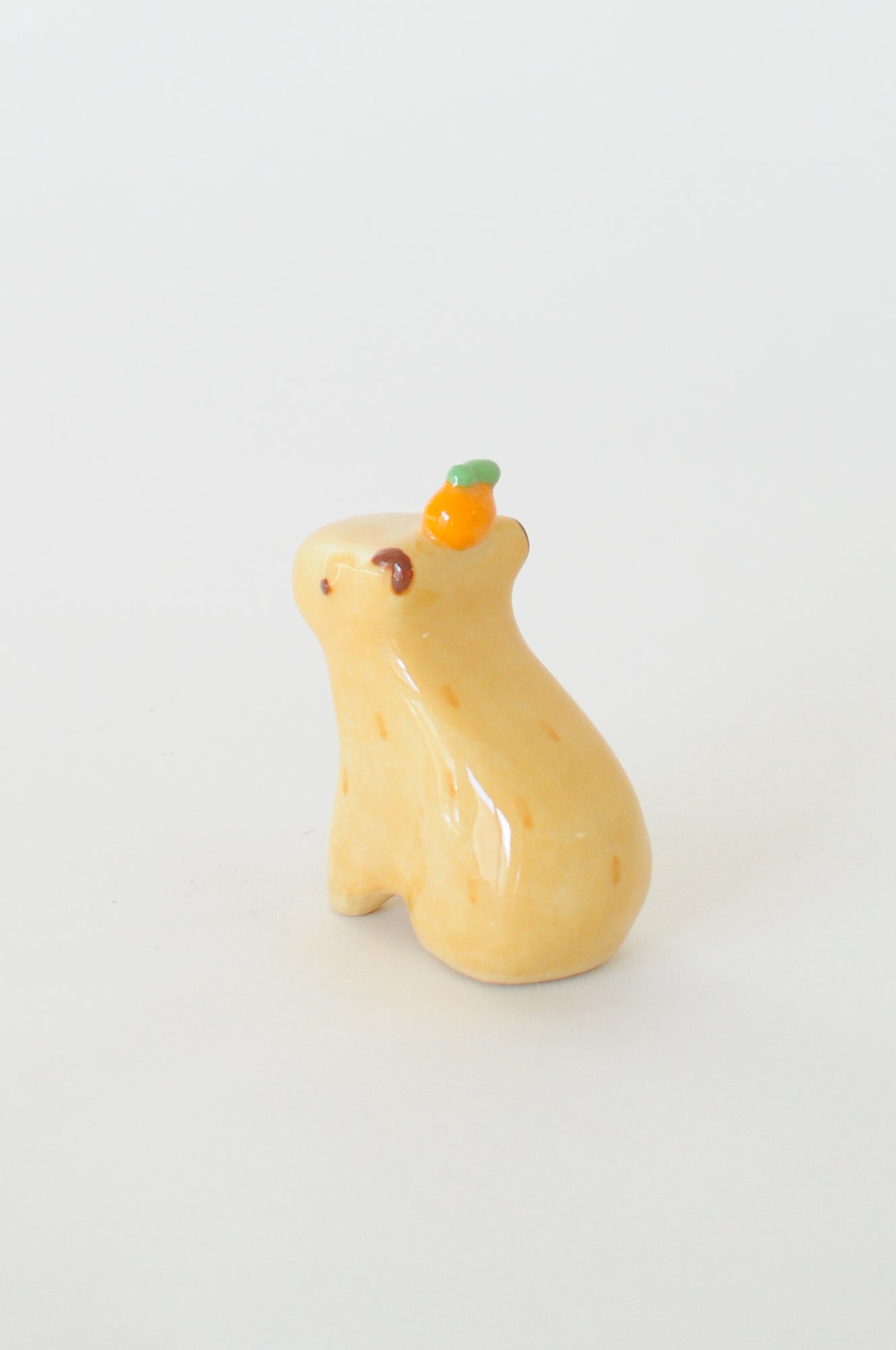 Capybara Figurine — Orange (Seconds)