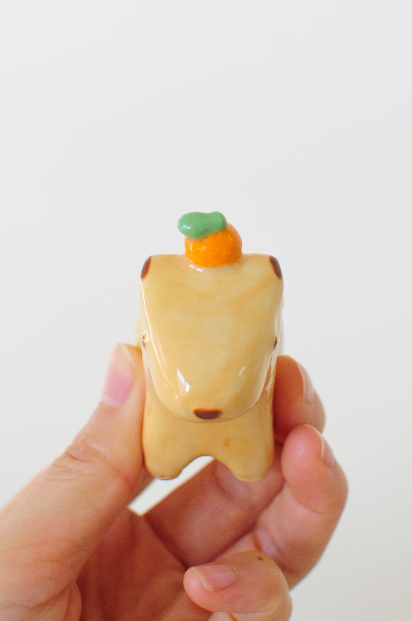 Capybara Figurine — Orange (Seconds)