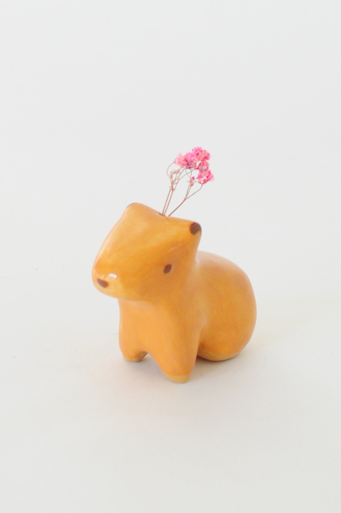 Capybara Figurine — Bud Vase, 05 (Seconds)