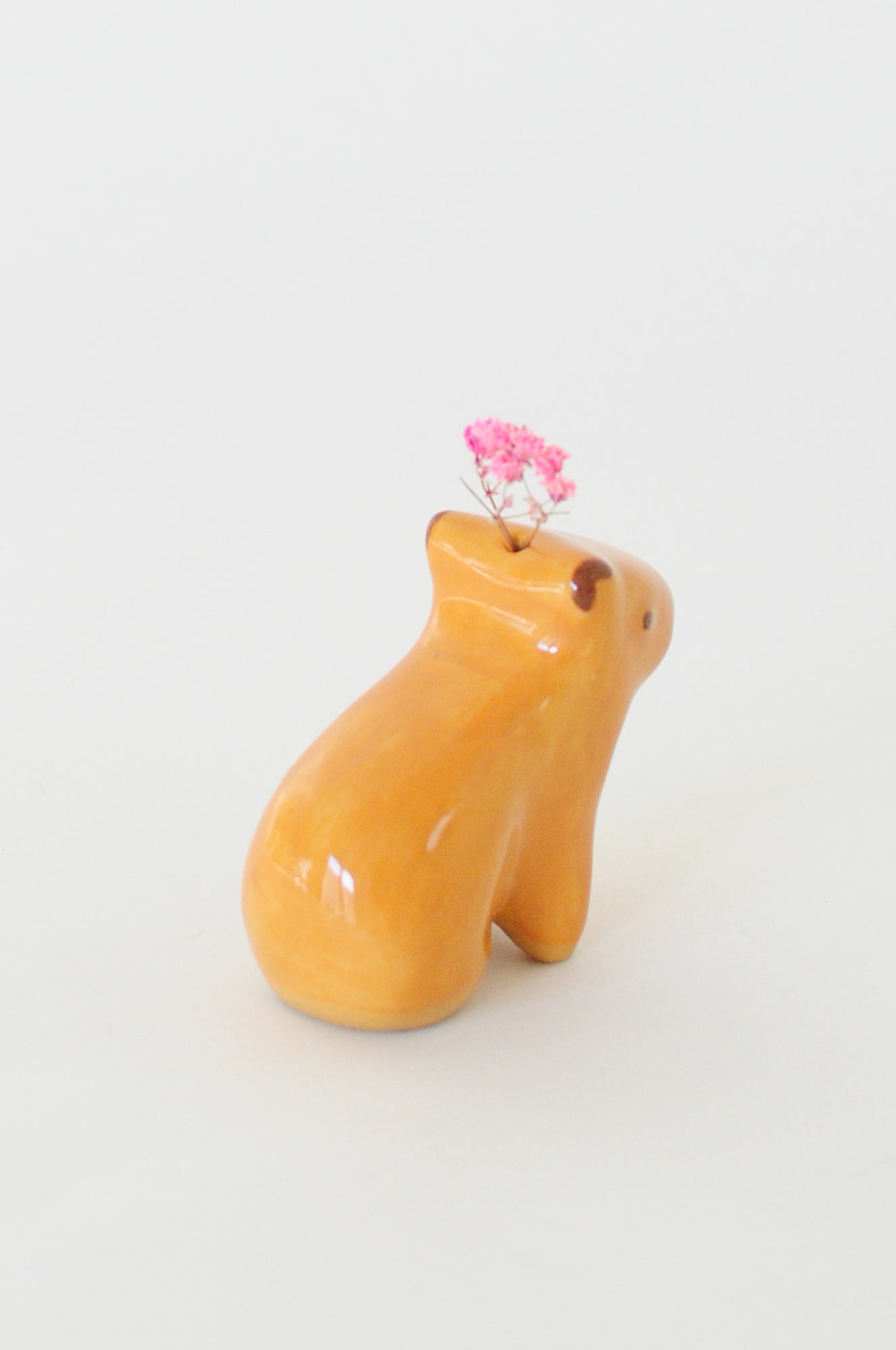 Capybara Figurine — Bud Vase, 05 (Seconds)