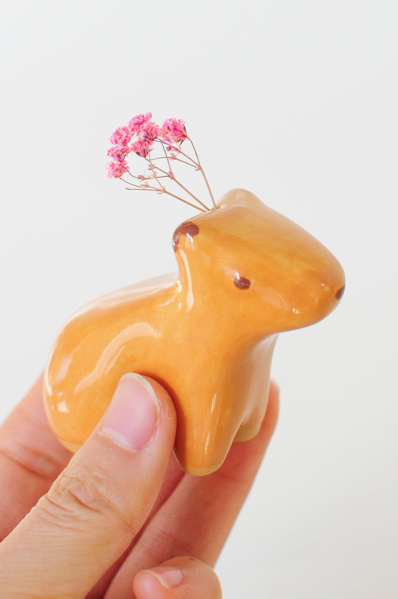 Capybara Figurine — Bud Vase, 05 (Seconds)