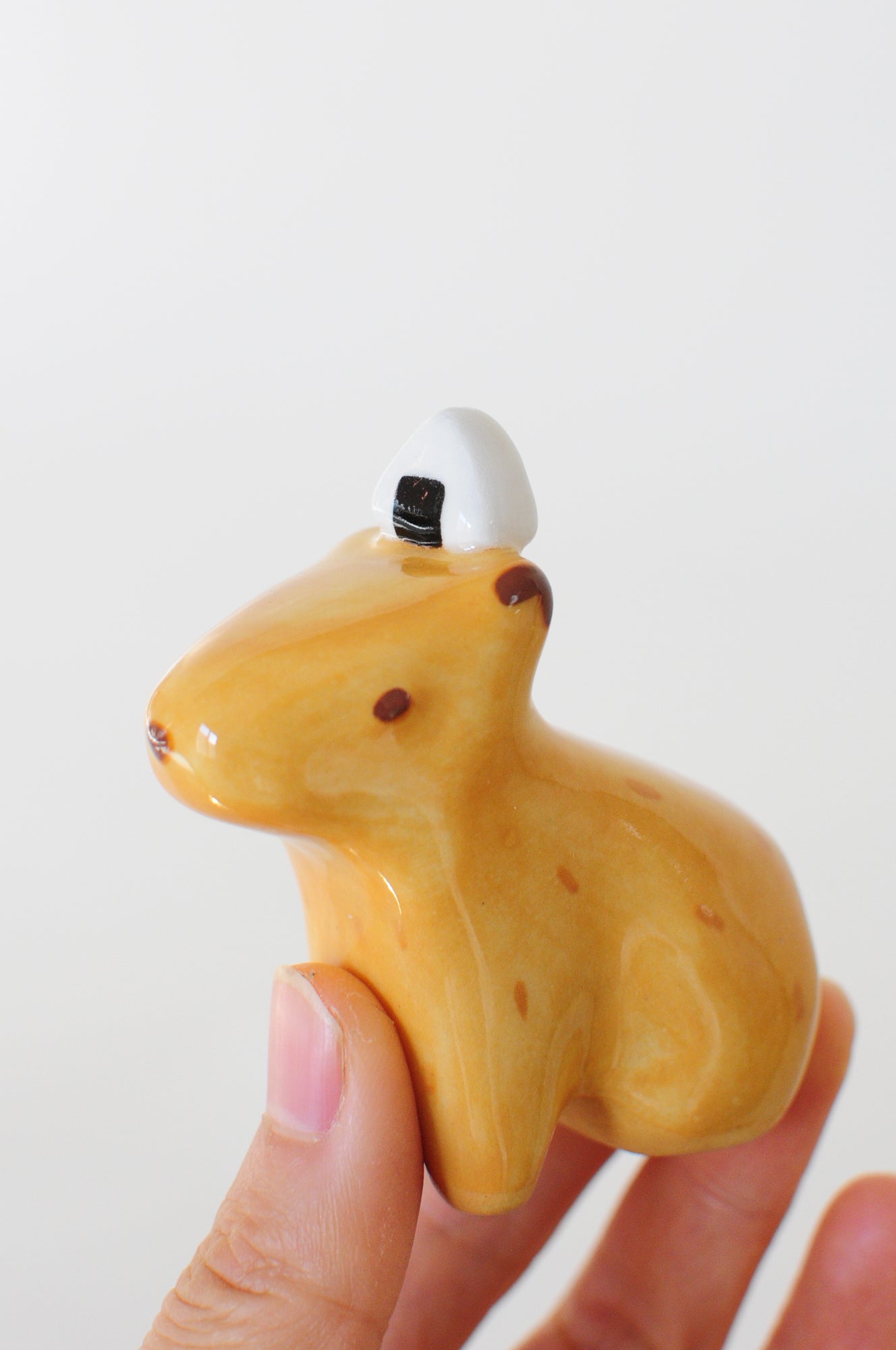 Capybara Figurine — Onigiri (Seconds)