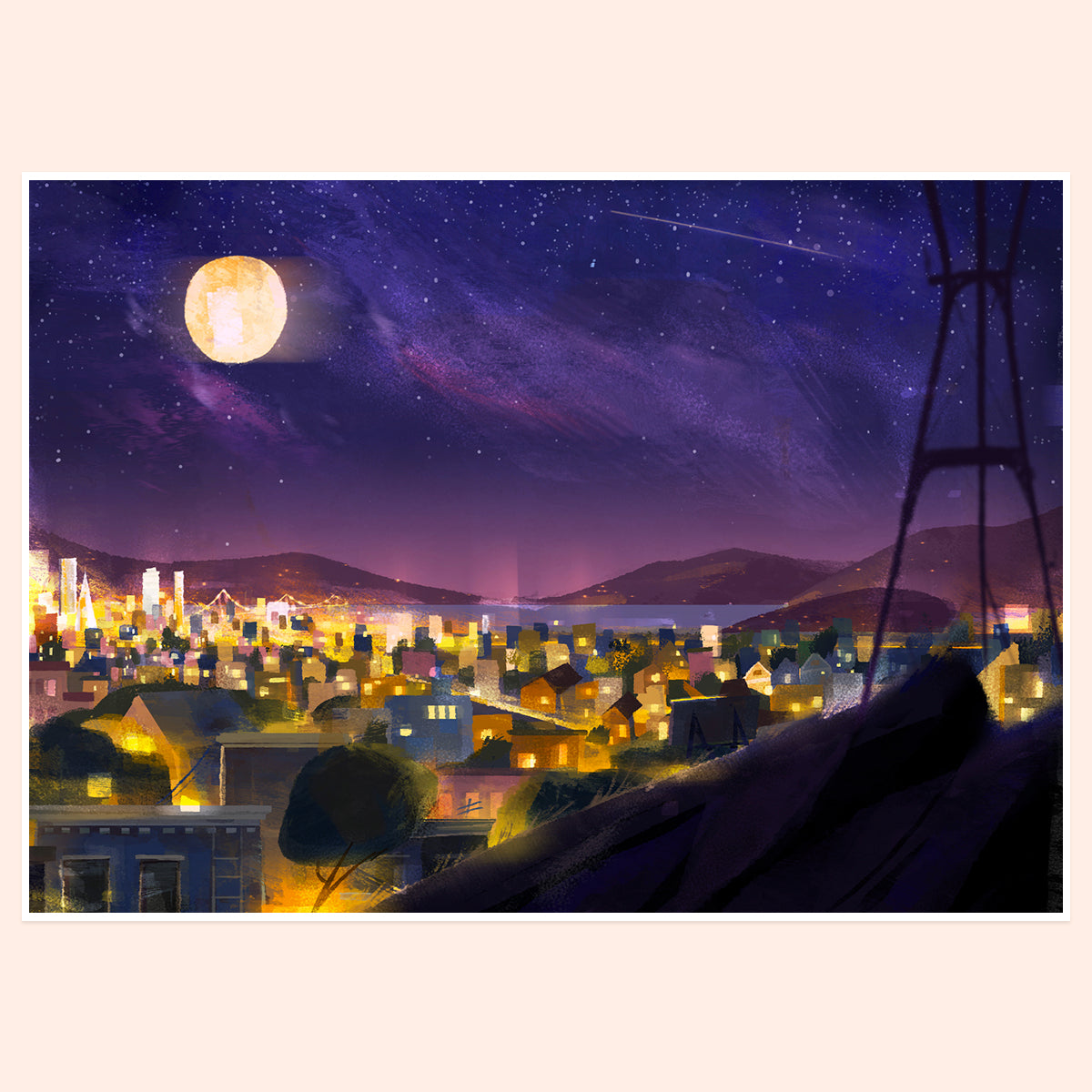 SF Corona Heights — Print