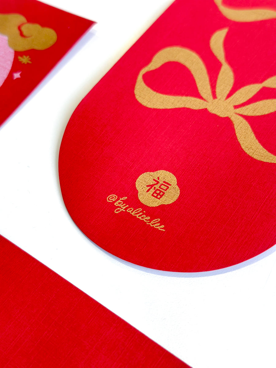 Coquette Bows — Red Envelopes