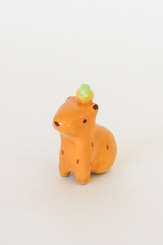 Capybara Figurine — Yuzu