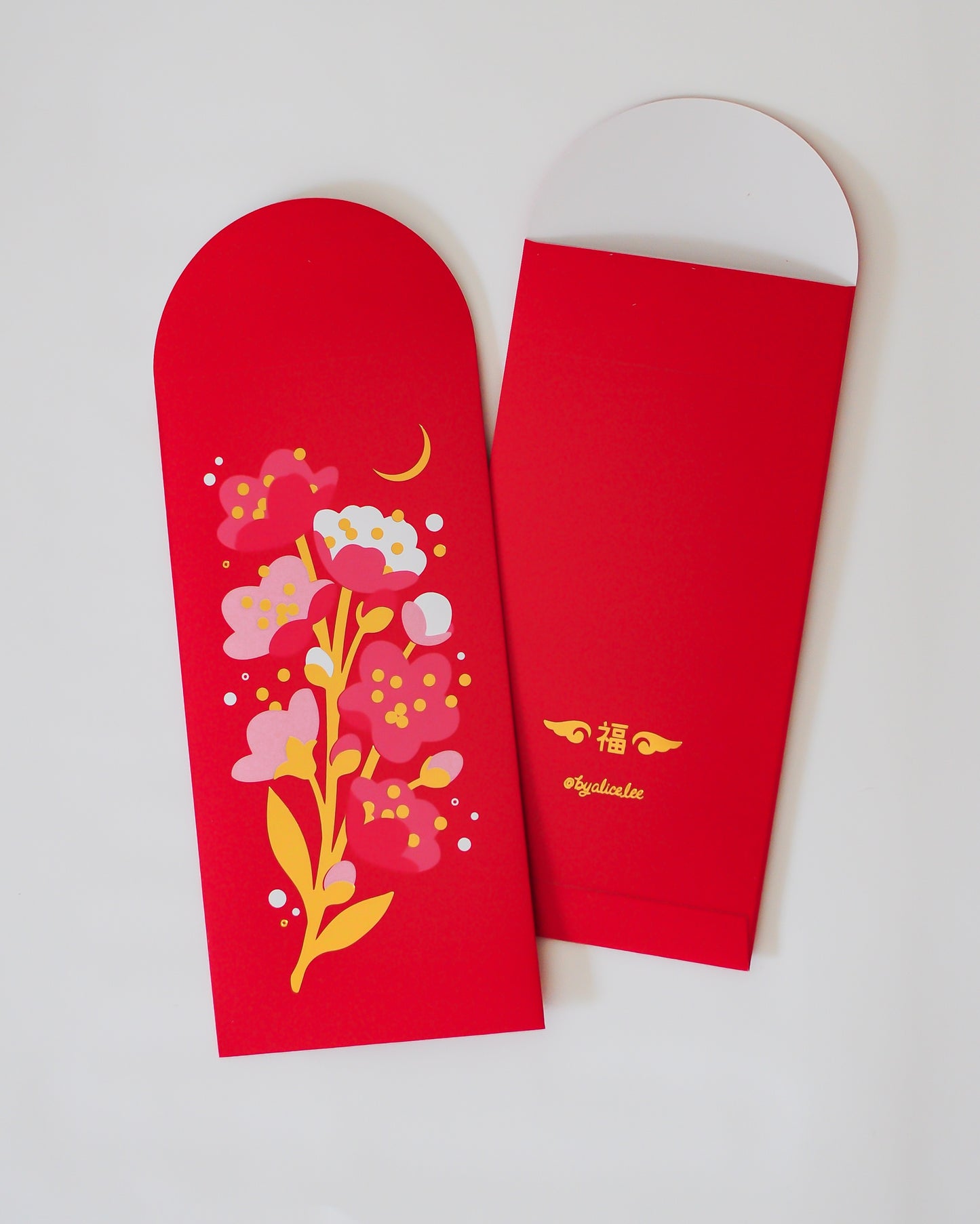 Moonlit Peonies — Red Envelopes