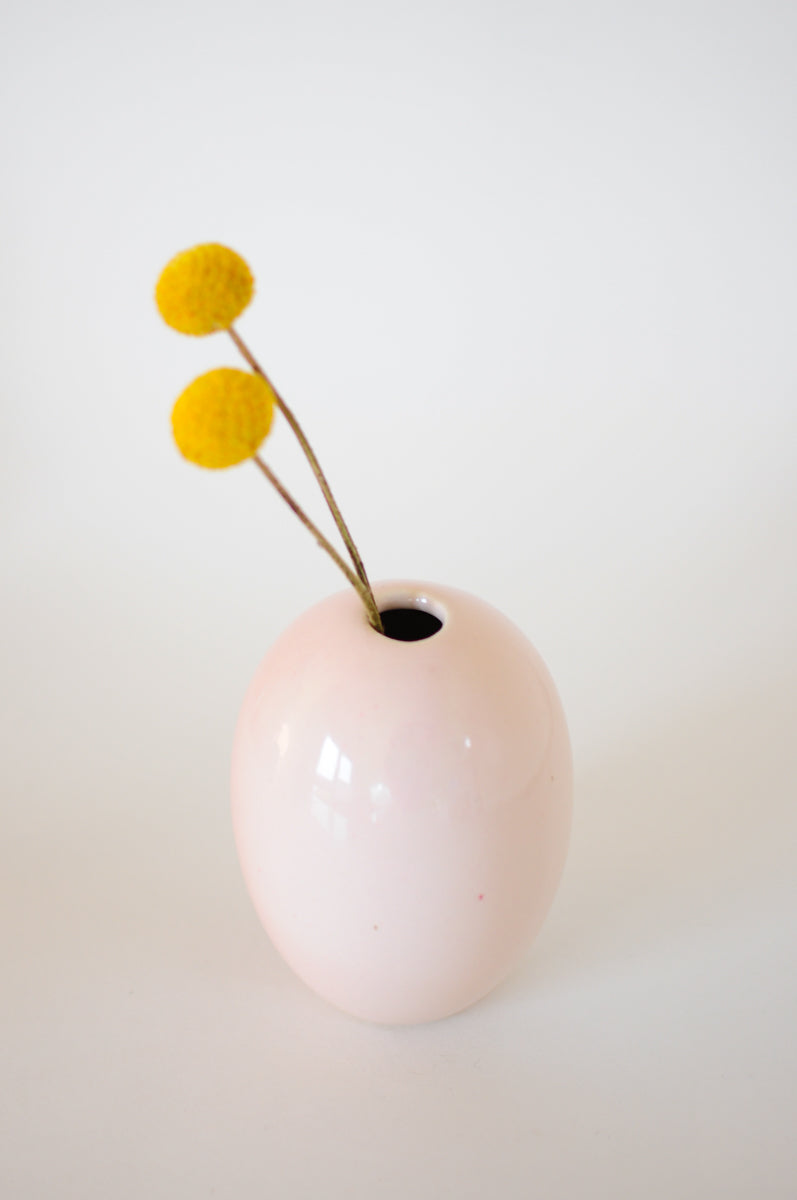 Eggy Vase — Light Pink