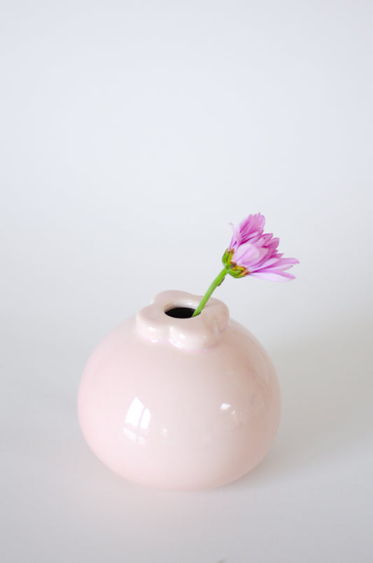 Mangosteen Vase — Light Pink