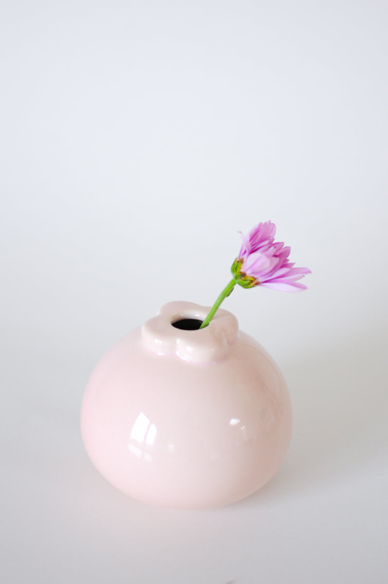 Mangosteen Vase — Light Pink