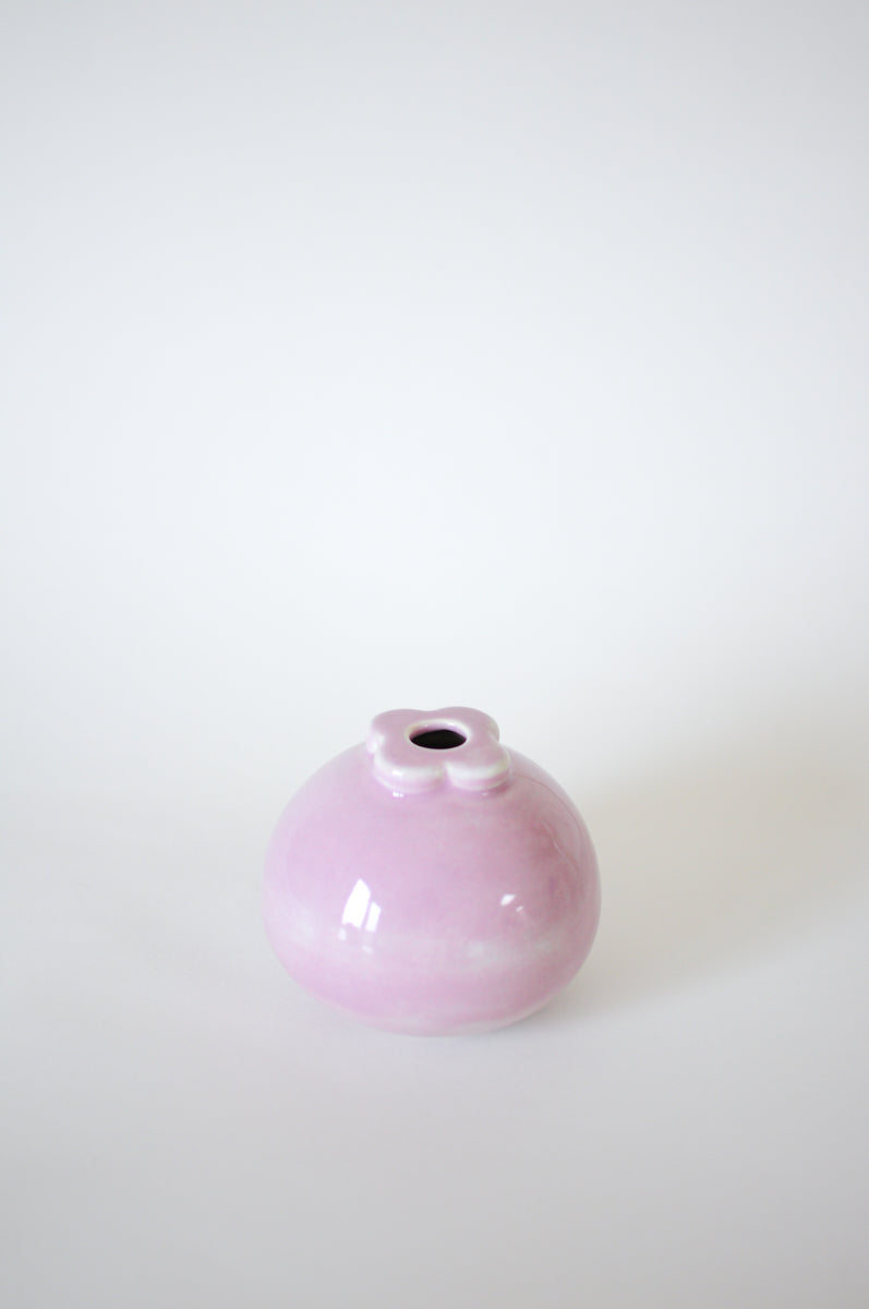 Mangosteen Vase — Purple