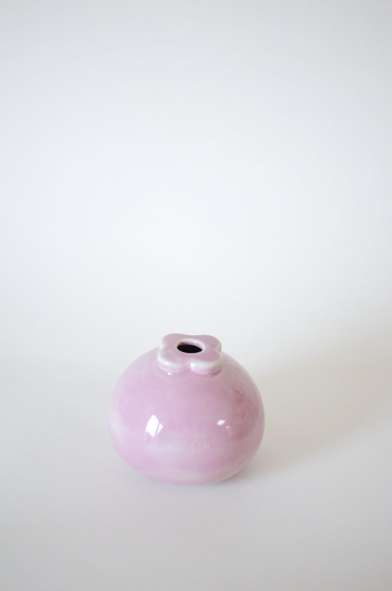 Mangosteen Vase — Purple