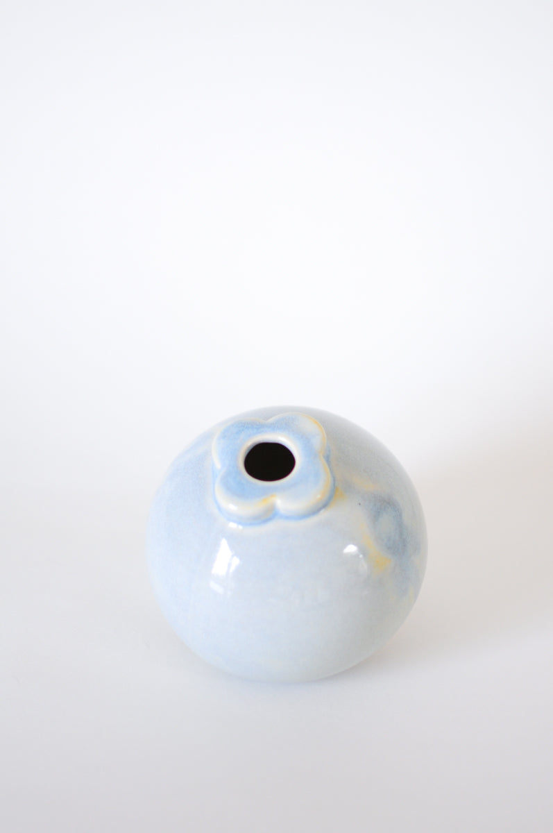 Mangosteen Vase — Smokey Blue