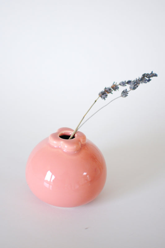 Mangosteen Vase — Peach