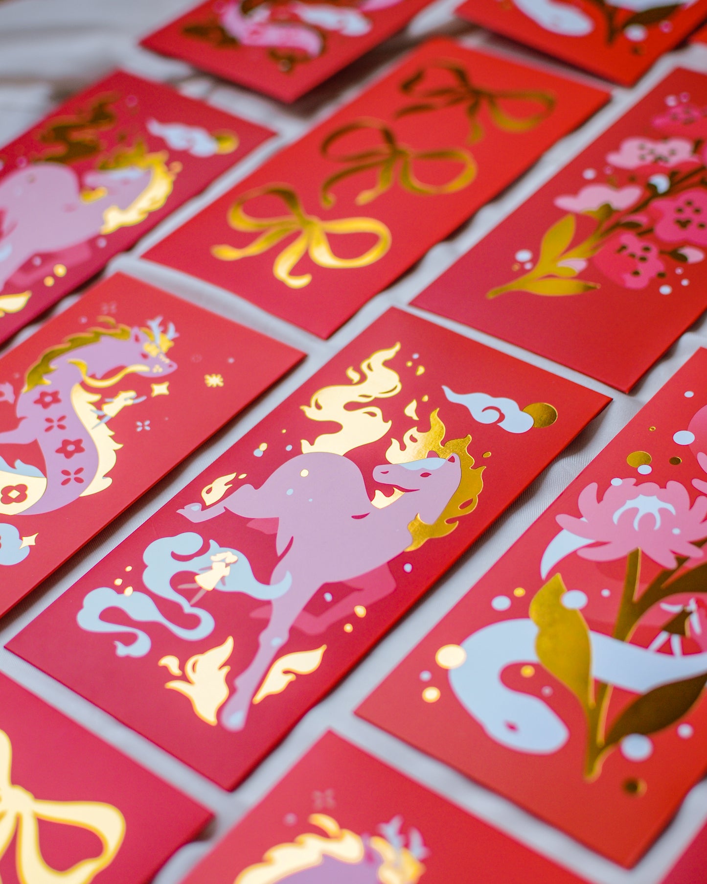 Fire Horse — Red Envelopes