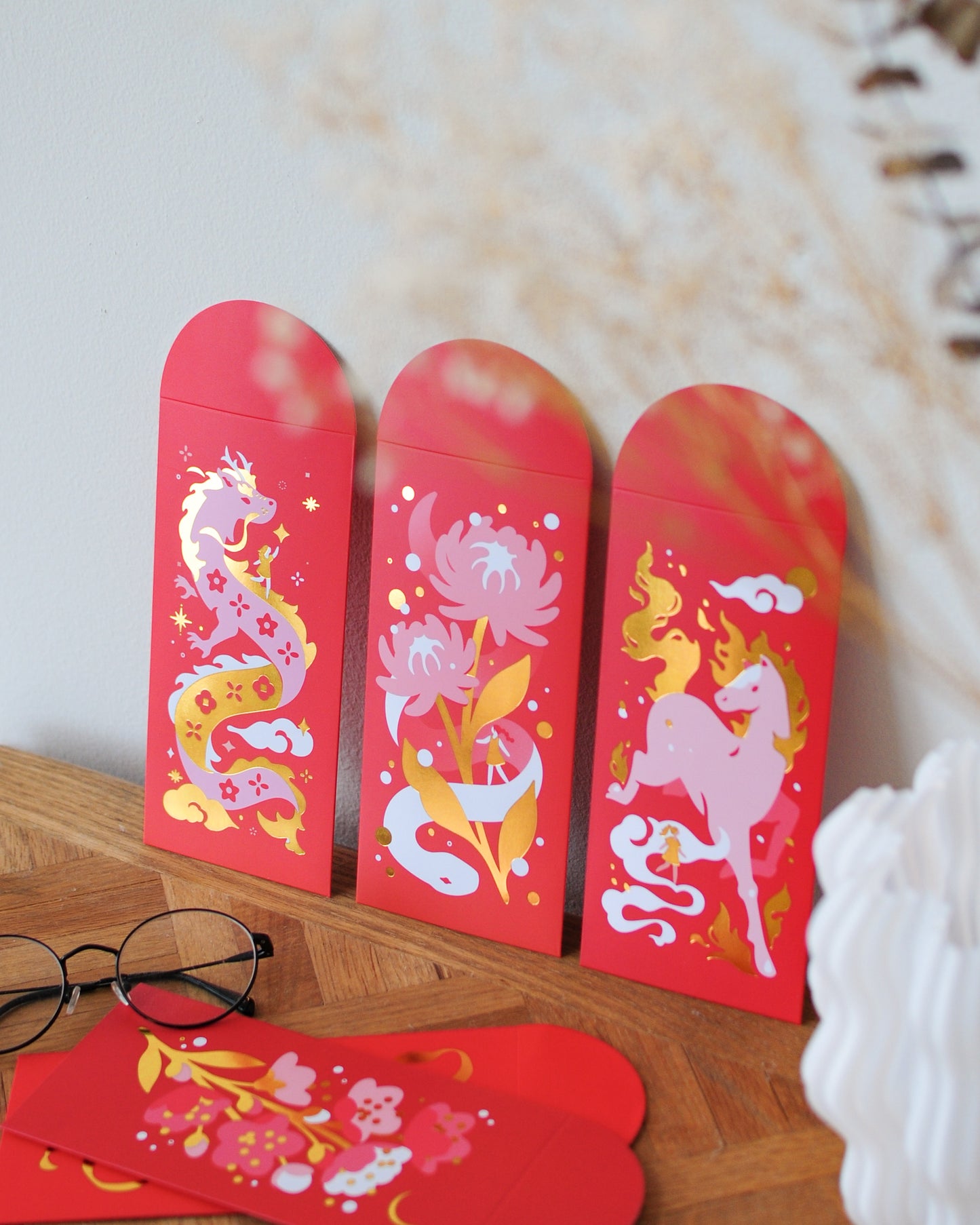 Fire Horse — Red Envelopes