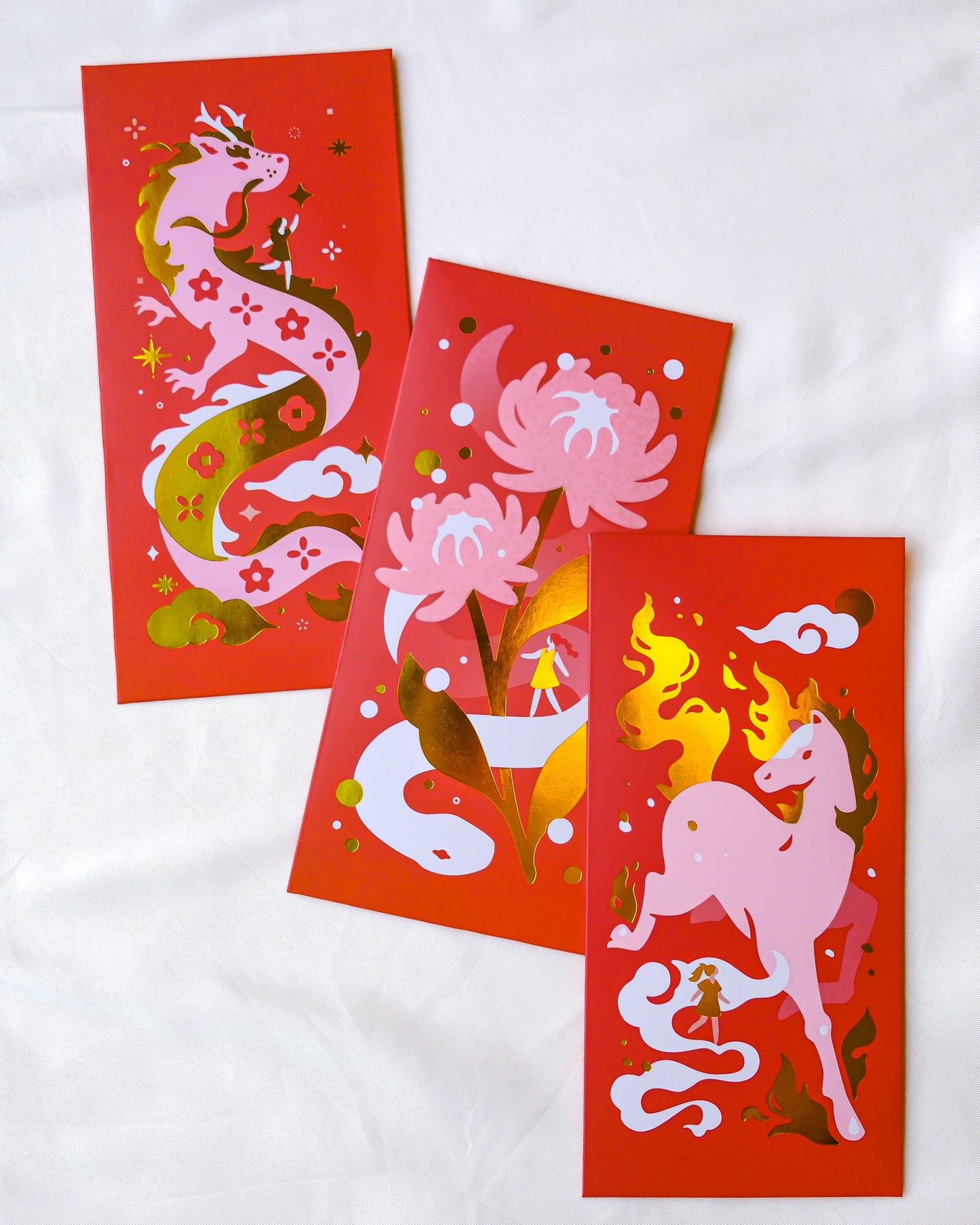 Fire Horse — Red Envelopes