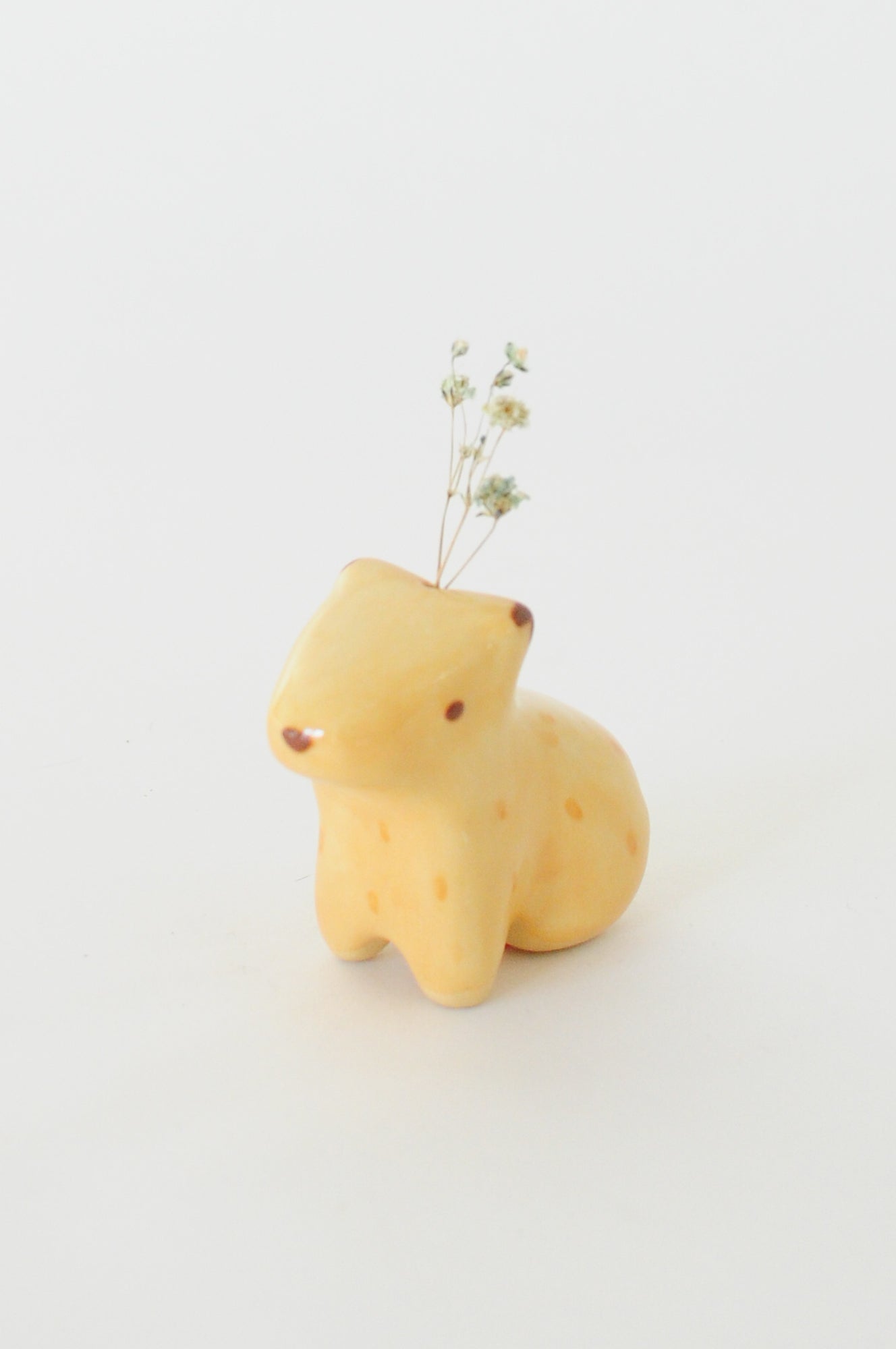 Capybara Figurine — Bud Vase, 04 (Seconds)