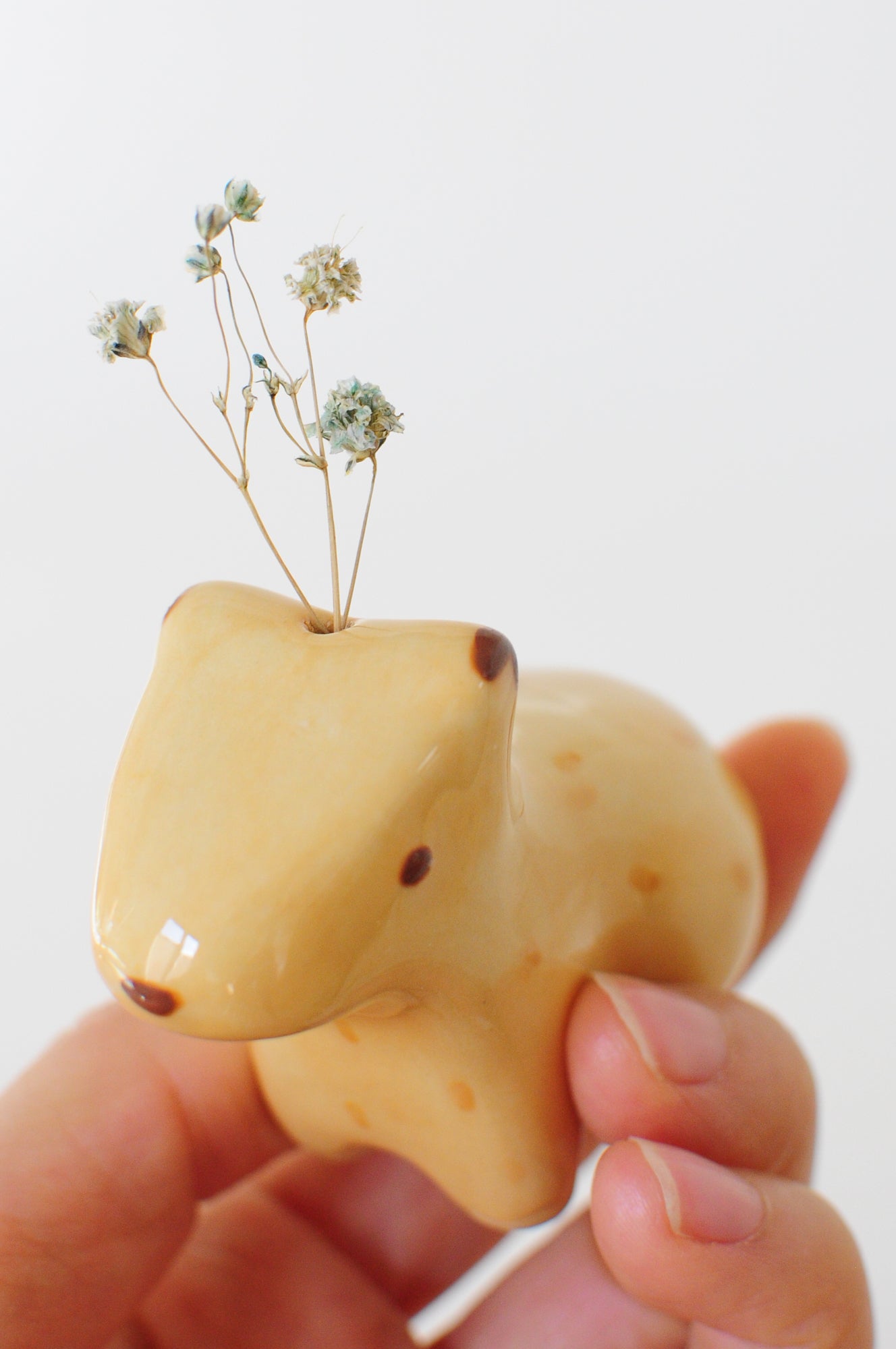 Capybara Figurine — Bud Vase, 04 (Seconds)