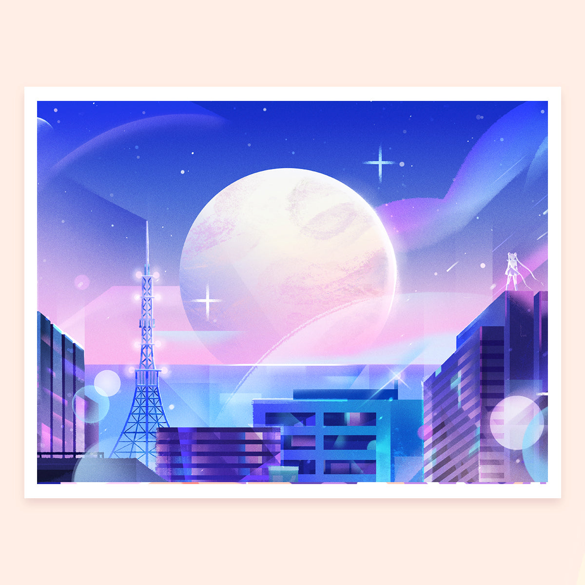 Tokyo Galactic / Sailor Moon Print – byalicelee